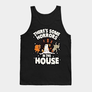 There's Some Horrors In This House Halloween Costume Tank Top